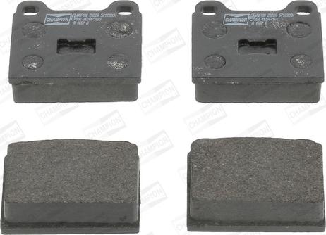 Champion 571232CH - Brake Pad Set, disc brake autospares.lv