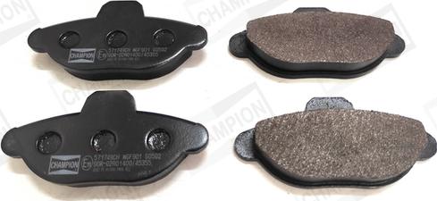 Champion 571749CH - Brake Pad Set, disc brake autospares.lv