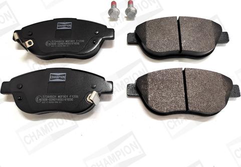 Champion 573446CH - Brake Pad Set, disc brake autospares.lv