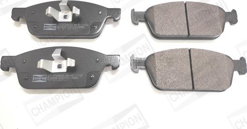 Champion 573460CH - Brake Pad Set, disc brake autospares.lv