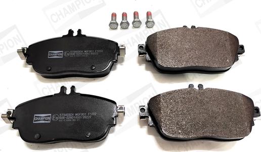 Champion 573403CH - Brake Pad Set, disc brake autospares.lv