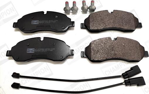 Champion 573438CH - Brake Pad Set, disc brake autospares.lv