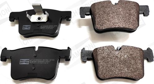 Champion 573432CH - Brake Pad Set, disc brake autospares.lv