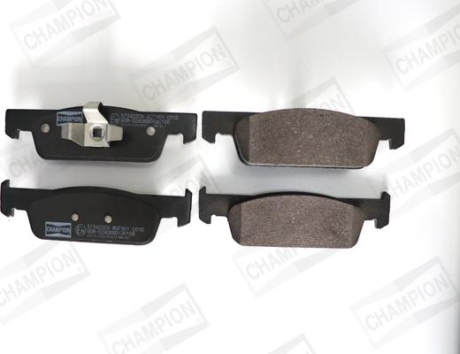 Champion 573422CH - Brake Pad Set, disc brake autospares.lv