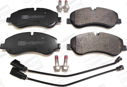 Champion 573690CH - Brake Pad Set, disc brake autospares.lv