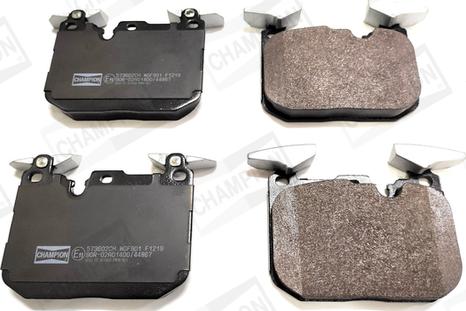 Champion 573602CH - Brake Pad Set, disc brake autospares.lv