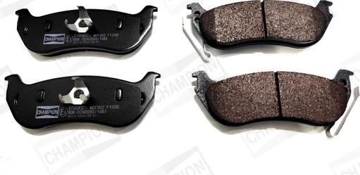 Champion 573683CH - Brake Pad Set, disc brake autospares.lv