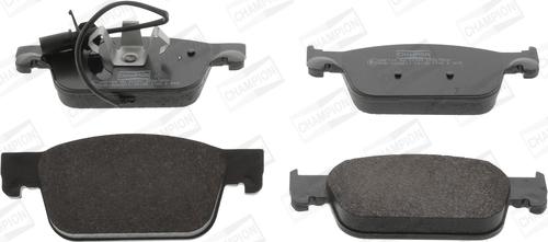 Champion 573675CH - Brake Pad Set, disc brake autospares.lv