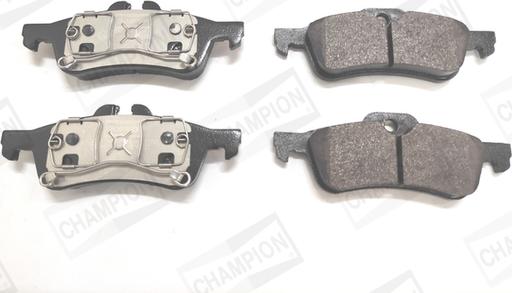 Champion 573056CH - Brake Pad Set, disc brake autospares.lv