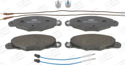 Champion 573004CH - Brake Pad Set, disc brake autospares.lv