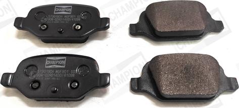 Champion 573019CH - Brake Pad Set, disc brake autospares.lv