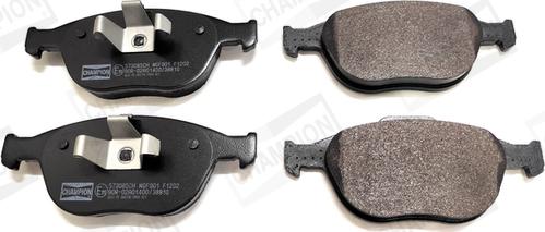 Champion 573085CH - Brake Pad Set, disc brake autospares.lv