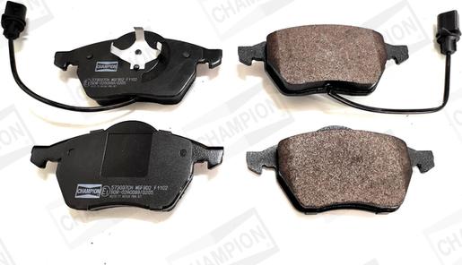 Champion 573037CH - Brake Pad Set, disc brake autospares.lv