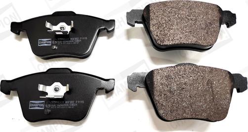 Champion 573143CH - Brake Pad Set, disc brake autospares.lv