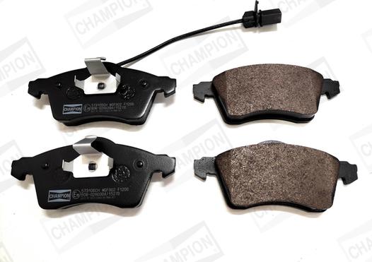 Champion 573106CH - Brake Pad Set, disc brake autospares.lv