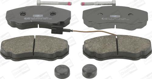 Champion 573113CH - Brake Pad Set, disc brake autospares.lv