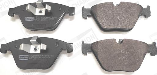 Champion 573181CH - Brake Pad Set, disc brake autospares.lv