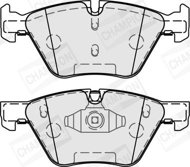 Champion 573187CH - Brake Pad Set, disc brake autospares.lv