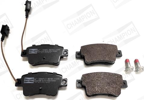 Champion 573345CH - Brake Pad Set, disc brake autospares.lv