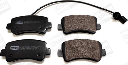 Champion 573359CH - Brake Pad Set, disc brake autospares.lv