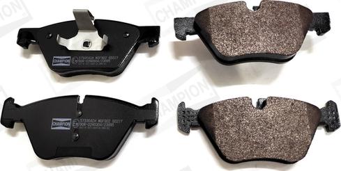 Champion 573364CH - Brake Pad Set, disc brake autospares.lv