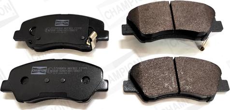 Champion 573368CH - Brake Pad Set, disc brake autospares.lv