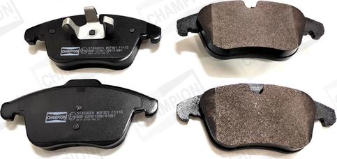 Champion 573336CH - Brake Pad Set, disc brake autospares.lv