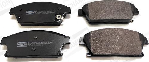 Champion 573325CH - Brake Pad Set, disc brake autospares.lv