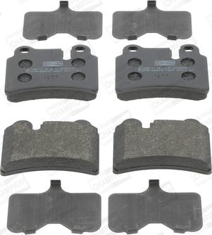 Champion 573297CH - Brake Pad Set, disc brake autospares.lv