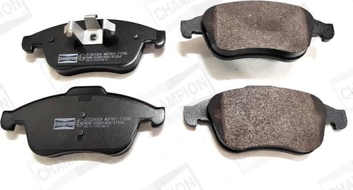 Champion 573243CH - Brake Pad Set, disc brake autospares.lv