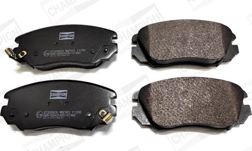 Champion 573269CH - Brake Pad Set, disc brake autospares.lv