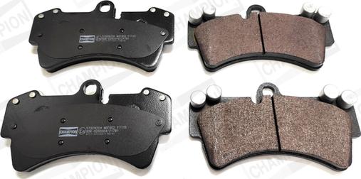 Champion 573282CH - Brake Pad Set, disc brake autospares.lv