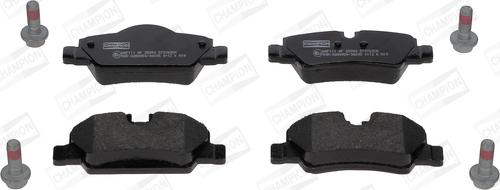 Champion 573763CH - Brake Pad Set, disc brake autospares.lv