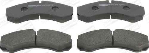 Champion 573714CH - Brake Pad Set, disc brake autospares.lv