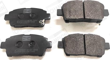 Champion 573737CH - Brake Pad Set, disc brake autospares.lv