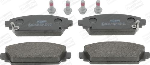 Champion 572464CH - Brake Pad Set, disc brake autospares.lv