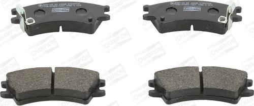 Champion 572401CH - Brake Pad Set, disc brake autospares.lv