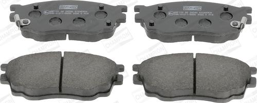 Champion 572489CH - Brake Pad Set, disc brake autospares.lv