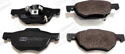 Champion 572480CH - Brake Pad Set, disc brake autospares.lv