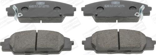 Champion 572432CH - Brake Pad Set, disc brake autospares.lv