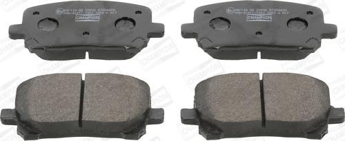 Champion 572546CH - Brake Pad Set, disc brake autospares.lv