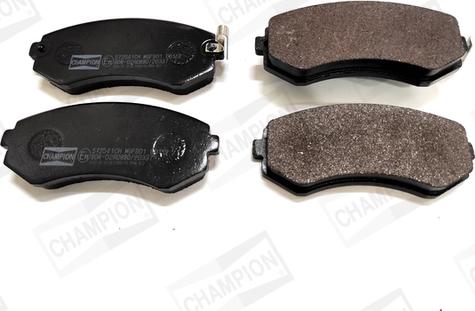 Champion 572541CH - Brake Pad Set, disc brake autospares.lv