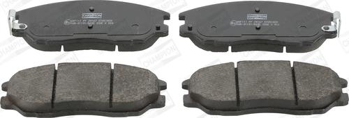 Champion 572518CH - Brake Pad Set, disc brake autospares.lv