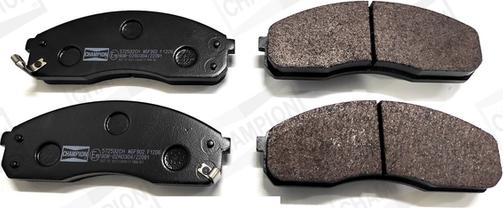 Champion 572532CH - Brake Pad Set, disc brake autospares.lv