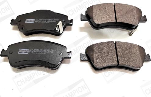 Champion 572524CH - Brake Pad Set, disc brake autospares.lv