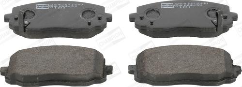 Champion 572526CH - Brake Pad Set, disc brake autospares.lv