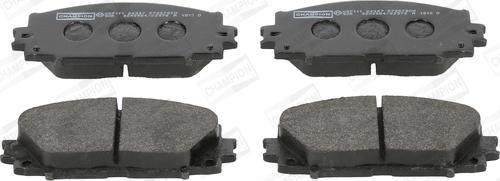 Champion 572578CH - Brake Pad Set, disc brake autospares.lv