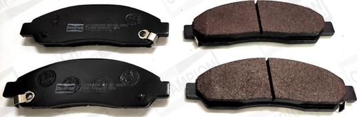 Champion 572643CH - Brake Pad Set, disc brake autospares.lv