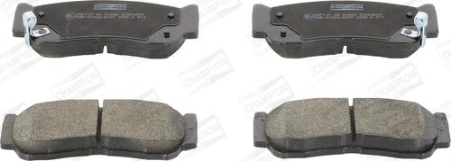 Champion 572608CH - Brake Pad Set, disc brake autospares.lv