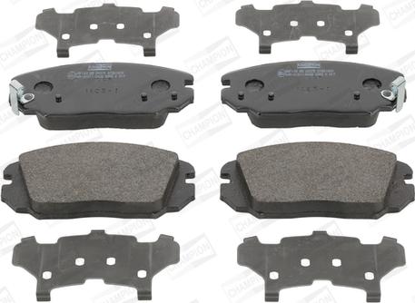 Champion 572616CH - Brake Pad Set, disc brake autospares.lv